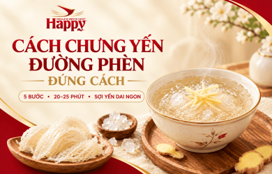 CÁCH CHƯNG YẾN ĐƯỜNG PHÈN ĐÚNG CÁCH: THỜI GIAN, TỶ LỆ VÀ 7 LỖI CẦN TRÁNH
