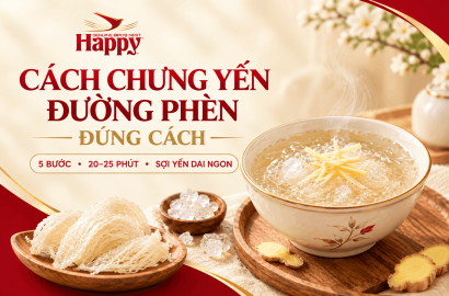 CÁCH CHƯNG YẾN ĐƯỜNG PHÈN ĐÚNG CÁCH: THỜI GIAN, TỶ LỆ VÀ 7 LỖI CẦN TRÁNH