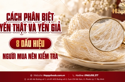 Cách Phân Biệt Yến Thật Và Yến Giả