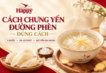 CÁCH CHƯNG YẾN ĐƯỜNG PHÈN ĐÚNG CÁCH: THỜI GIAN, TỶ LỆ VÀ 7 LỖI CẦN TRÁNH