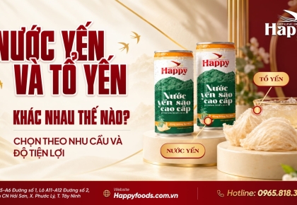 Nước Yến Và Tổ Yến Khác Gì? Cách Chọn Theo Nhu Cầu