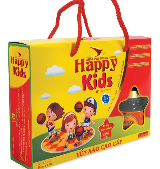 Yến Sào Happy Kids Hương Cam Yến Sào Happy Kids Hương Cam