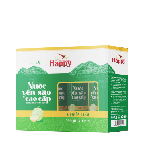 Nước Yến Lon 320ml Dưa Lưới