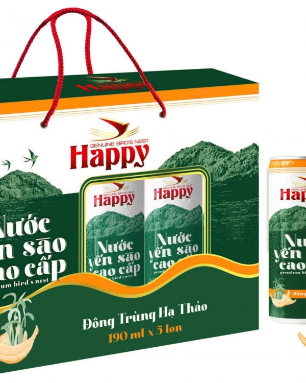 Nước Yến Lon 190ml Đông Trùng