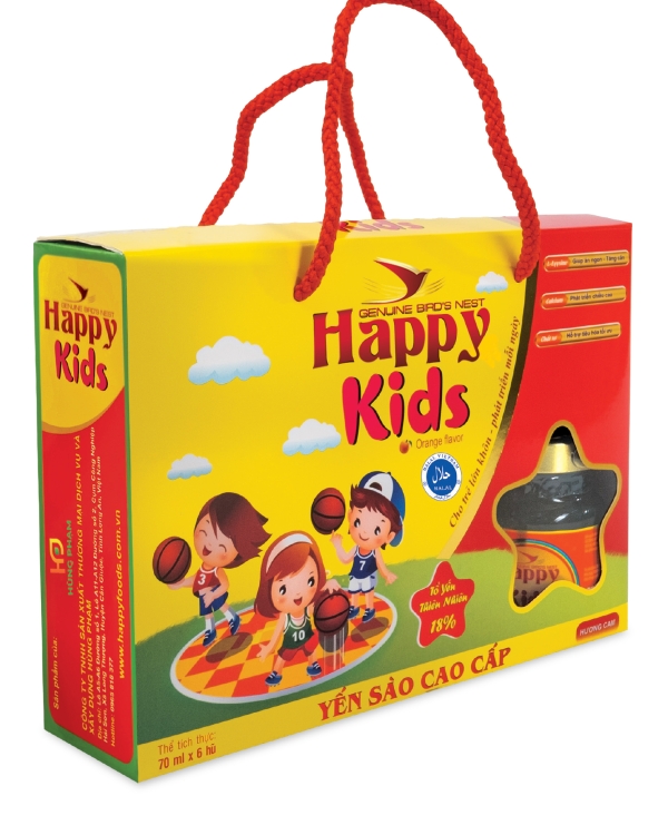 Yến Sào Happy Kids Hương Cam