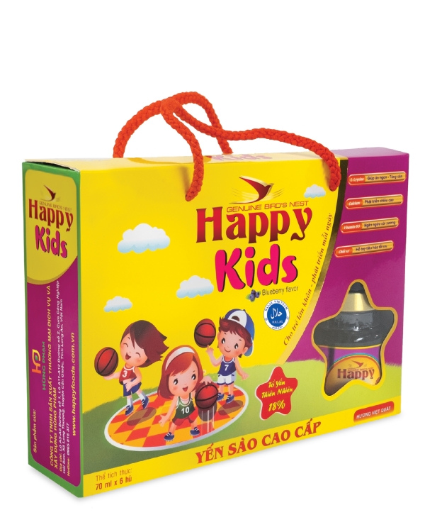 Yến Sào Happy Kids Hương Việt Quất