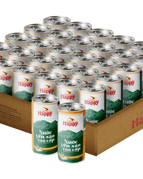 Nước Yến Lon 190ml Đông Trùng