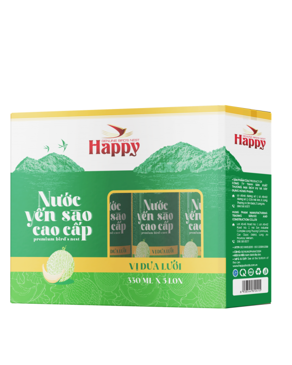 Nước Yến Lon 320ml Dưa Lưới