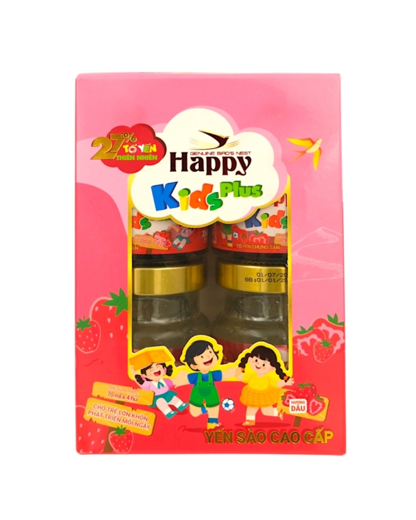 Yến Sào Happy Kids Plus Hương Dâu