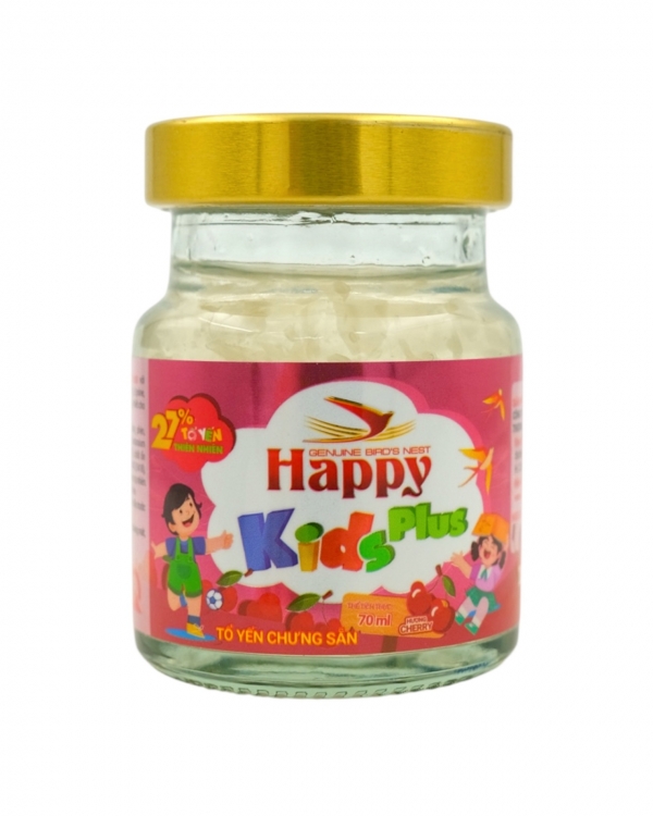 Yến Sào Happy Kids Plus Hương Cherry
