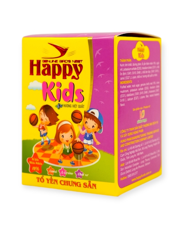 Yến Sào Happy Kids Hương Việt Quất
