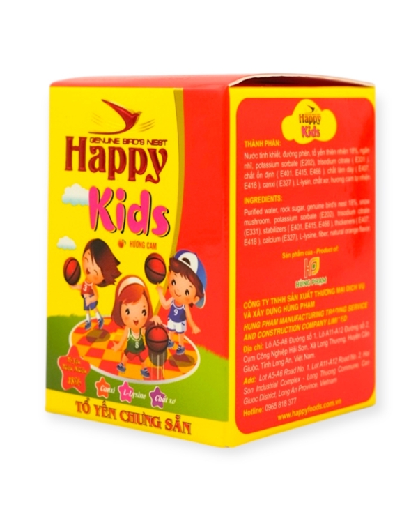 Yến Sào Happy Kids Hương Cam